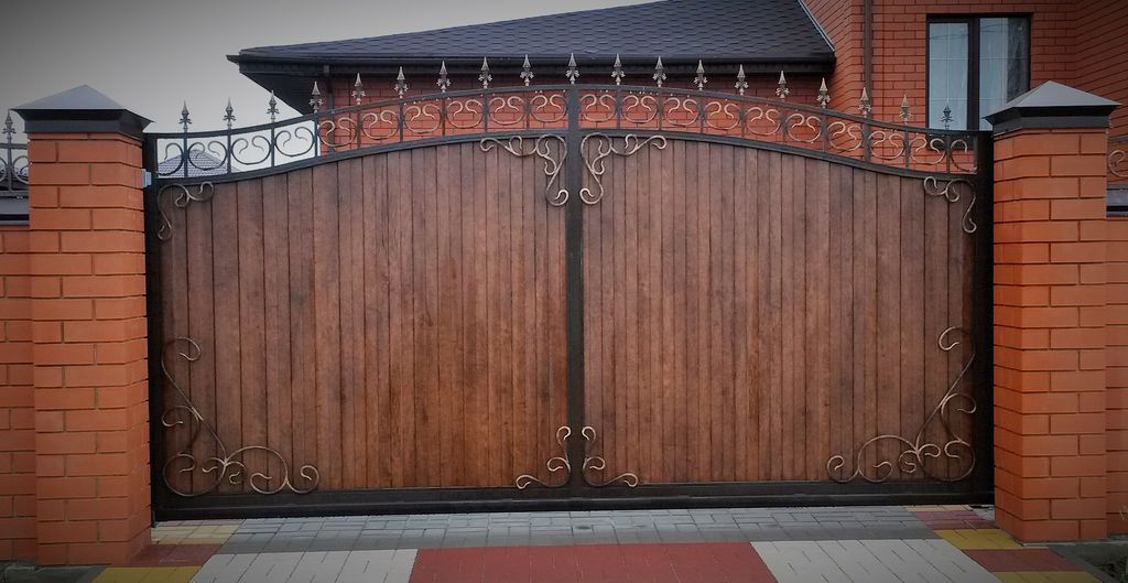 Купить простые ворота для дома: советы по выбору, установке и уходу в Павловском Посаде от 32519 руб | Титанзабор