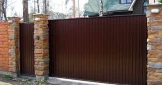 Купить откатные ворота консольные Павловский Посад, цена от 2744 руб.