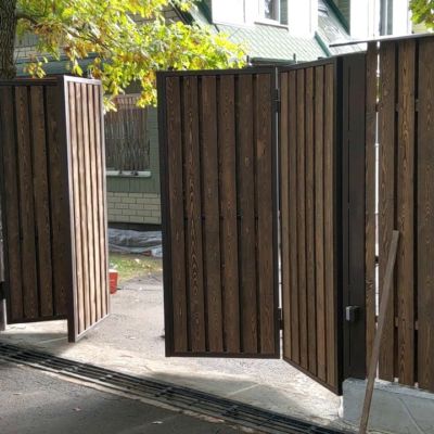 Купите и Закажите Ворота Гармошка: Лучшая Цена от 46390 руб, Установка под Ключ и Доставка в Павловском Посаде и по Области